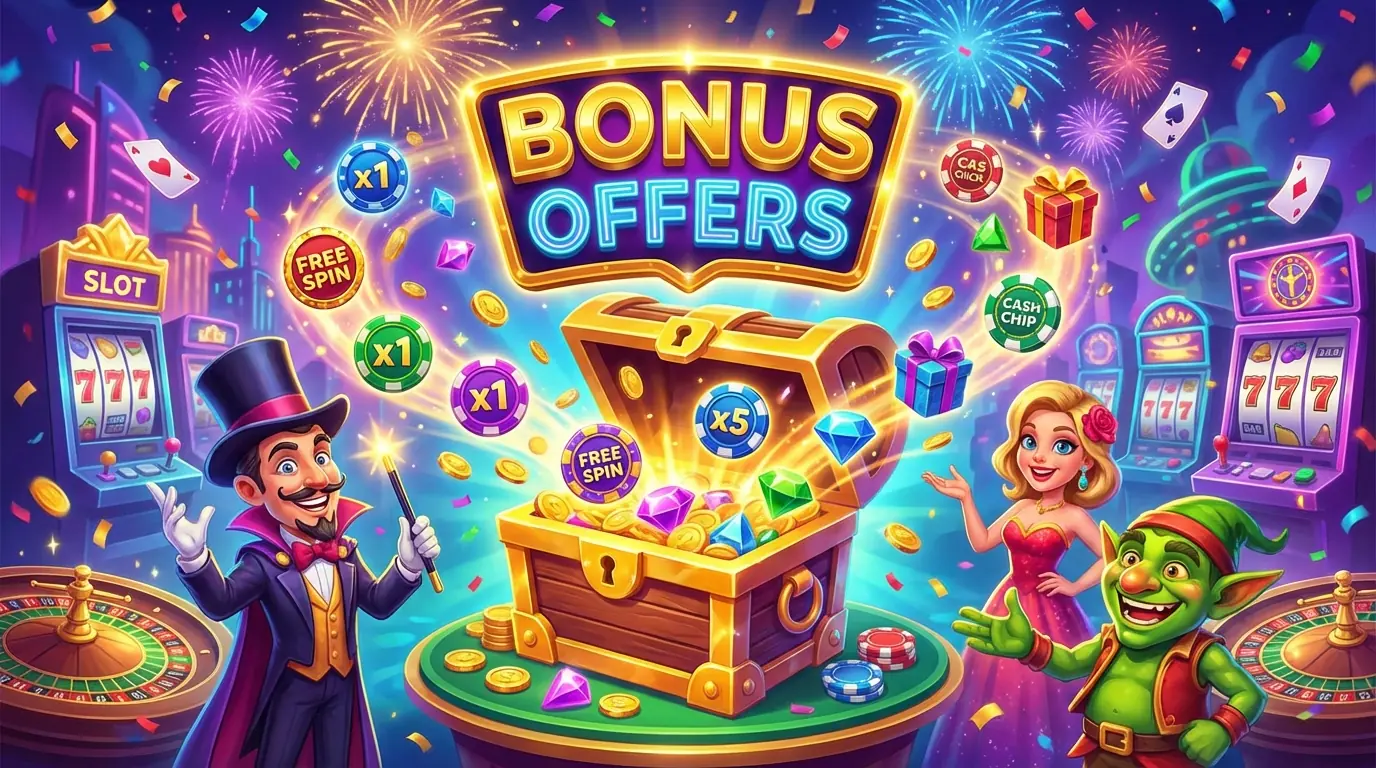 Bonustilbud hos Luckyjungle casino